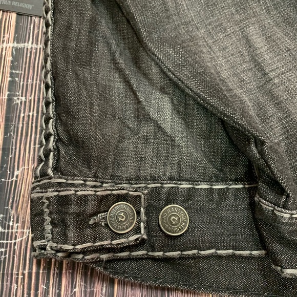 NWT True Religion Jimmy jacket Super T
Size XL
Pit to pit 22”
Length 27” - Picture 6 of 9